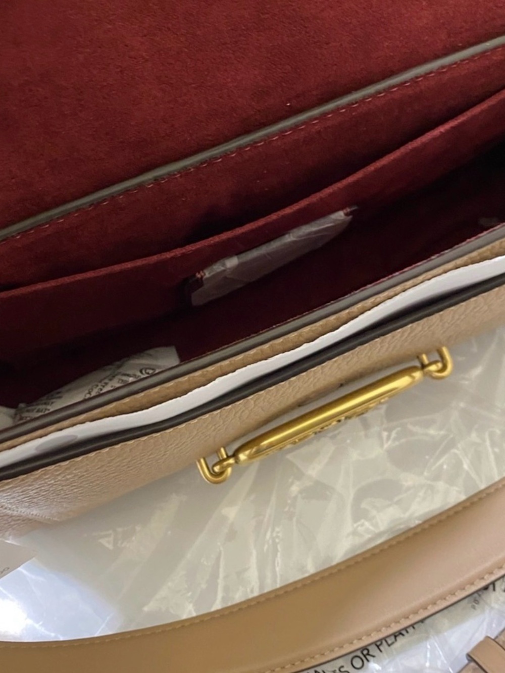 Coach Jade Whipstitch Pebbled Leather Shoulder & Crossbody Bag - Picture 3 of 7